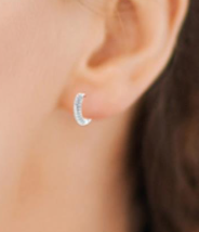 Charger l&#39;image dans la galerie, CREOLE Femme ARGENT RHODIE ET OZ BLANCS
