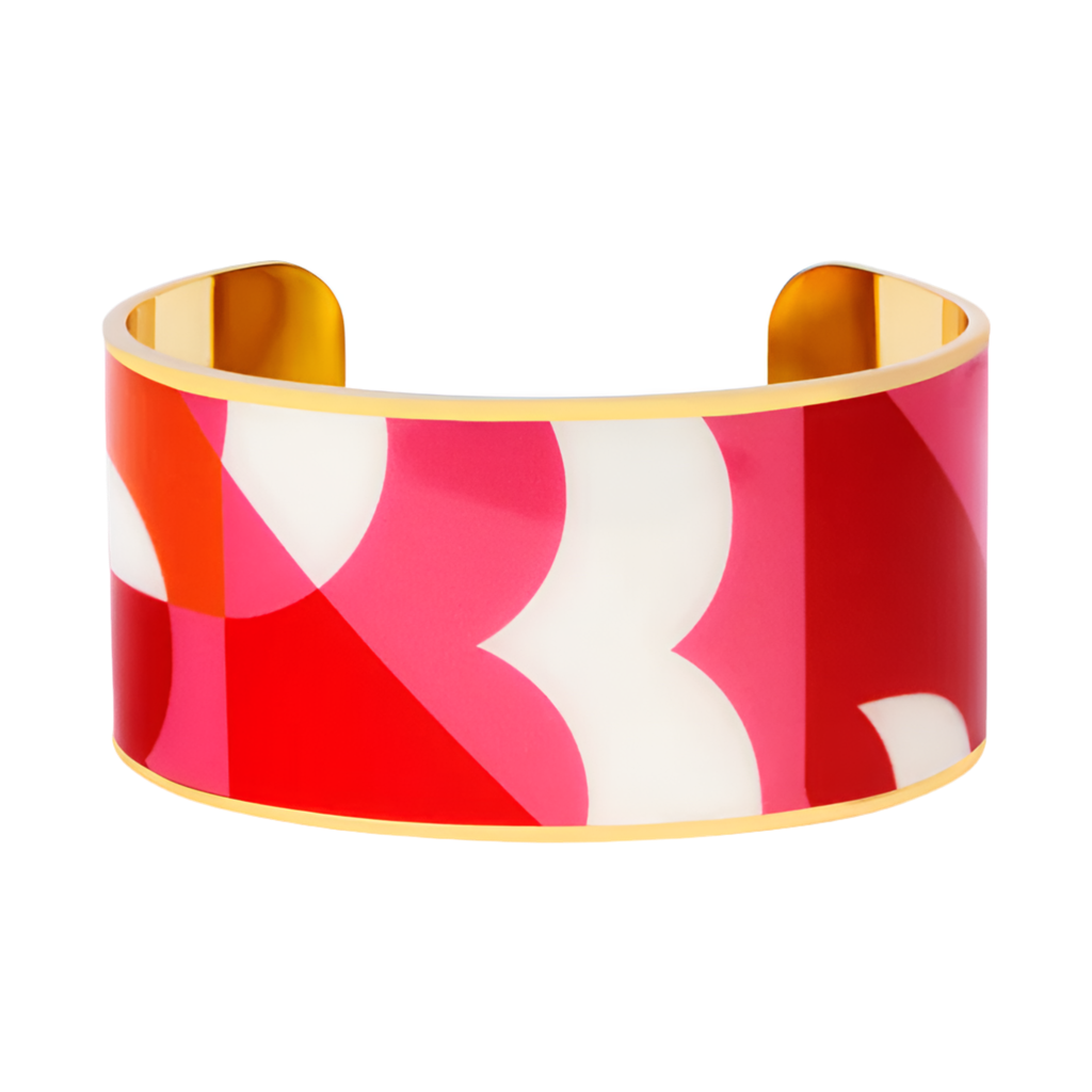 BRACELET Dame Manchette B.PRINT - Rouge Salsa BANGLE-UP BUP19-BPR-MAI28