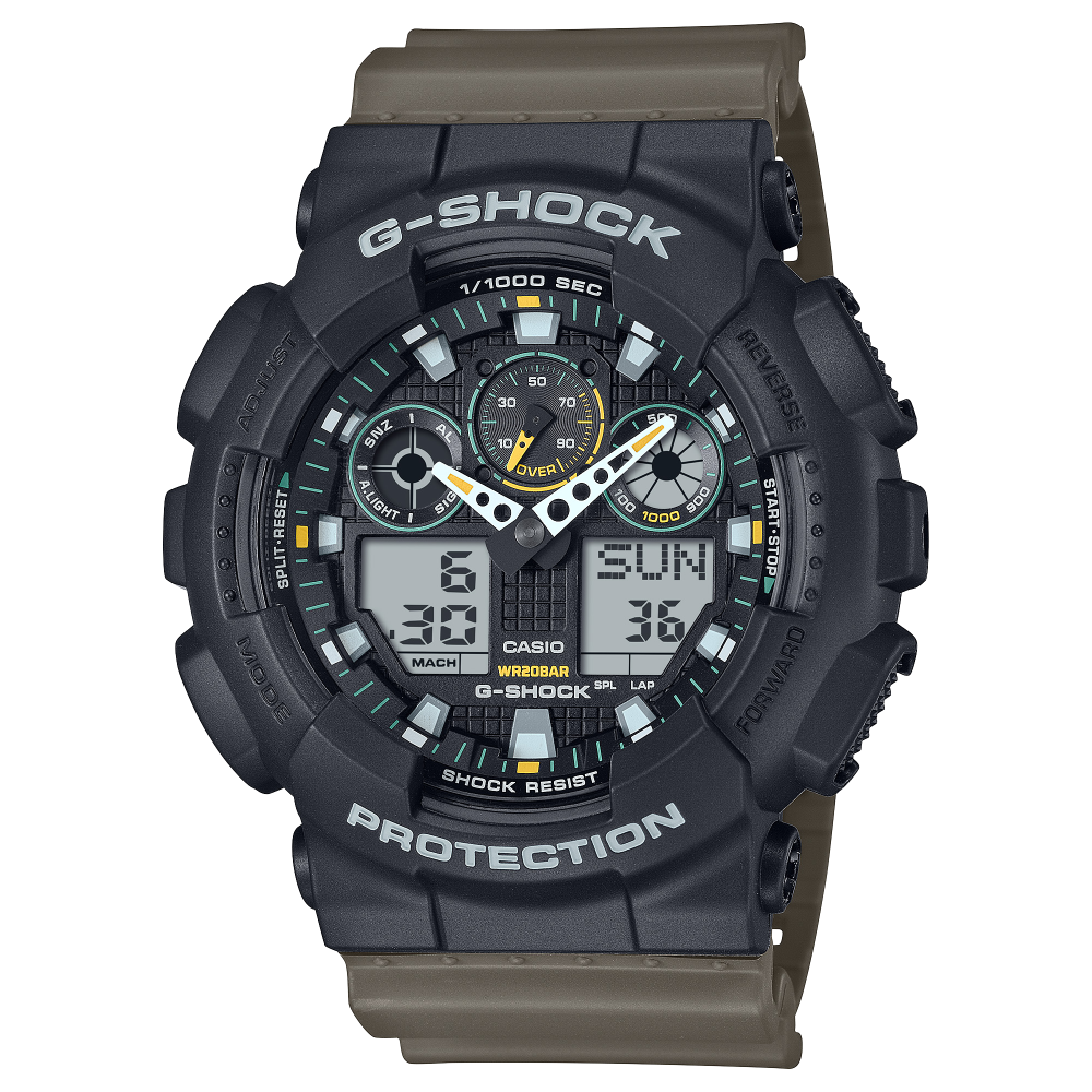 MONTRE Homme G-SHOCK GA-100TU-1A3ER