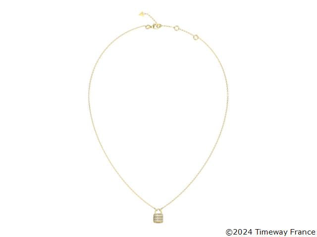COLLIER Dame acier doré GUESS MY SECRET JUBN05417JWYG