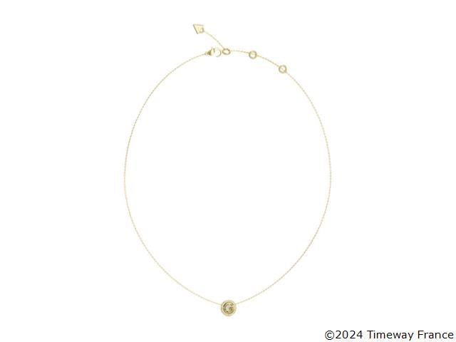 COLLIER Dame acier doré G CRYSTAL GUESS JUBN05446JWYG