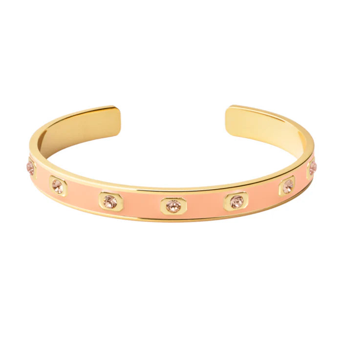 BRACELET JONC Dame GEM orange corail BANGLE-UP BUP21-GESBAO12