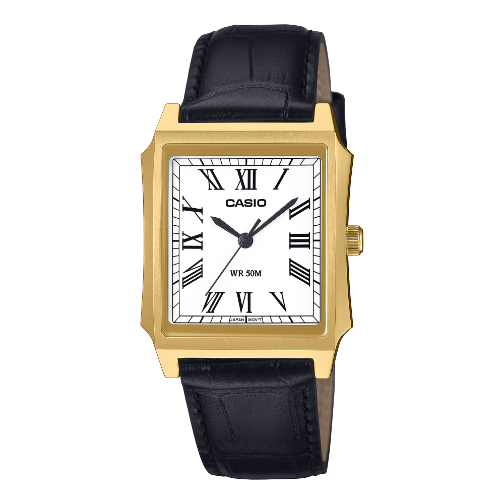 MONTRE Homme CASIO ANALOGIQUE RECTANGLE MTP-B190GL-7BVEF