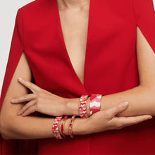 Charger l&#39;image dans la galerie, BRACELET Dame Manchette B.PRINT - Rouge Salsa BANGLE-UP BUP19-BPR-MAI28
