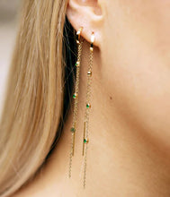 Charger l&#39;image dans la galerie, BOUCLES D&#39;OREILLES Dame &quot;Bright vert&quot; ZAG SEL18147-01
