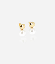 Charger l&#39;image dans la galerie, BOUCLES D&#39;OREILLES Dame LEODIE acier doré  ZAG SEM23090-01SEL
