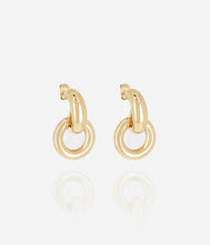 Charger l&#39;image dans la galerie, BOUCLES D&#39;OREILLES Dame LEODIE acier doré  ZAG SEM25320-01UNI
