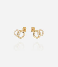 Charger l&#39;image dans la galerie, Boucles d&#39;oreilles Femme acier doré Antonio ZAG SEM25491-01WHT
