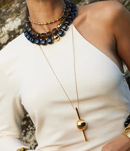 Charger l&#39;image dans la galerie, Sautoir Nélys Acier doré ZAG SNL26717-01UNI
