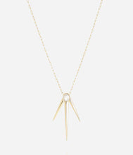 Charger l&#39;image dans la galerie, Collier Femme Gaspard acier doré ZAG SNM26889-01WHT
