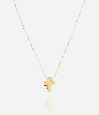 COLLIER Dame ASMAR ZAG SNS23142-01WHT