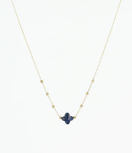 Charger l&#39;image dans la galerie, COLLIER Dame  VELASQUEZ acier doré ZAG
