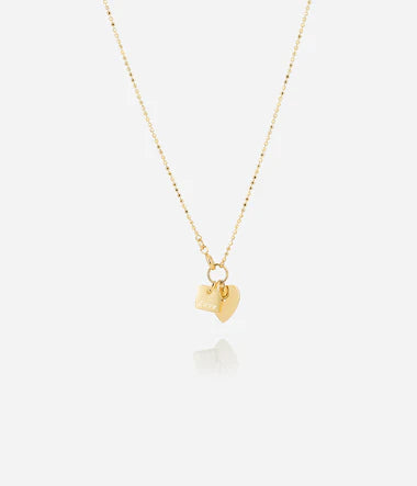 COLLIER COEUR ACIER DORE - ZAG SNS8880-01UNI