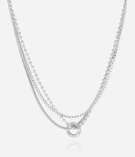 Charger l&#39;image dans la galerie, COLLIER Dame acier doré multi-rangs ZAG SNX22922-01UNI
