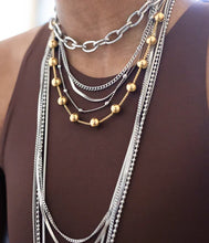 Charger l&#39;image dans la galerie, COLLIER Dame LUMINEUX ZAG SNX22924-01UNI
