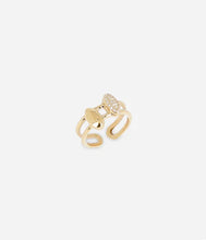 Charger l&#39;image dans la galerie, BAGUE REGLABLE Femme acier ZAG SRM25511-01WHT

