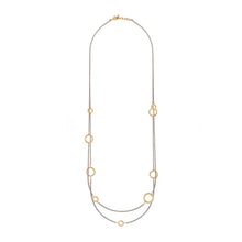 Charger l&#39;image dans la galerie, COLLIER Dame Sautoir EYELET - Bicolore BANGLE-UP BUP22-EYE-SAU02
