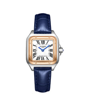 Charger l&#39;image dans la galerie, MONTRE Dame &quot;Ava&quot; cuir bleu LEE COOPER LC08191.539
