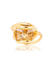 Charger l&#39;image dans la galerie, BAGUE Dame ajustable Octogon Smoky MARAZZINI GOSOCSKRDW
