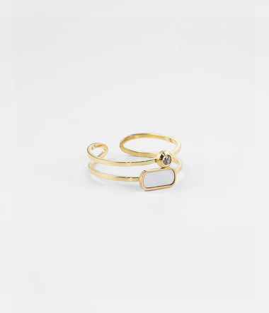 BAGUE REGLABLE Femme ACIER ZAG SRR10470-01SEL