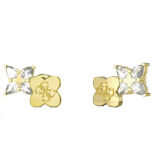 Charger l&#39;image dans la galerie, BOUCLES D&#39;OREILLES Dame puces &quot;WILD FLOWER&quot; GUESS JUBE05511JWYG
