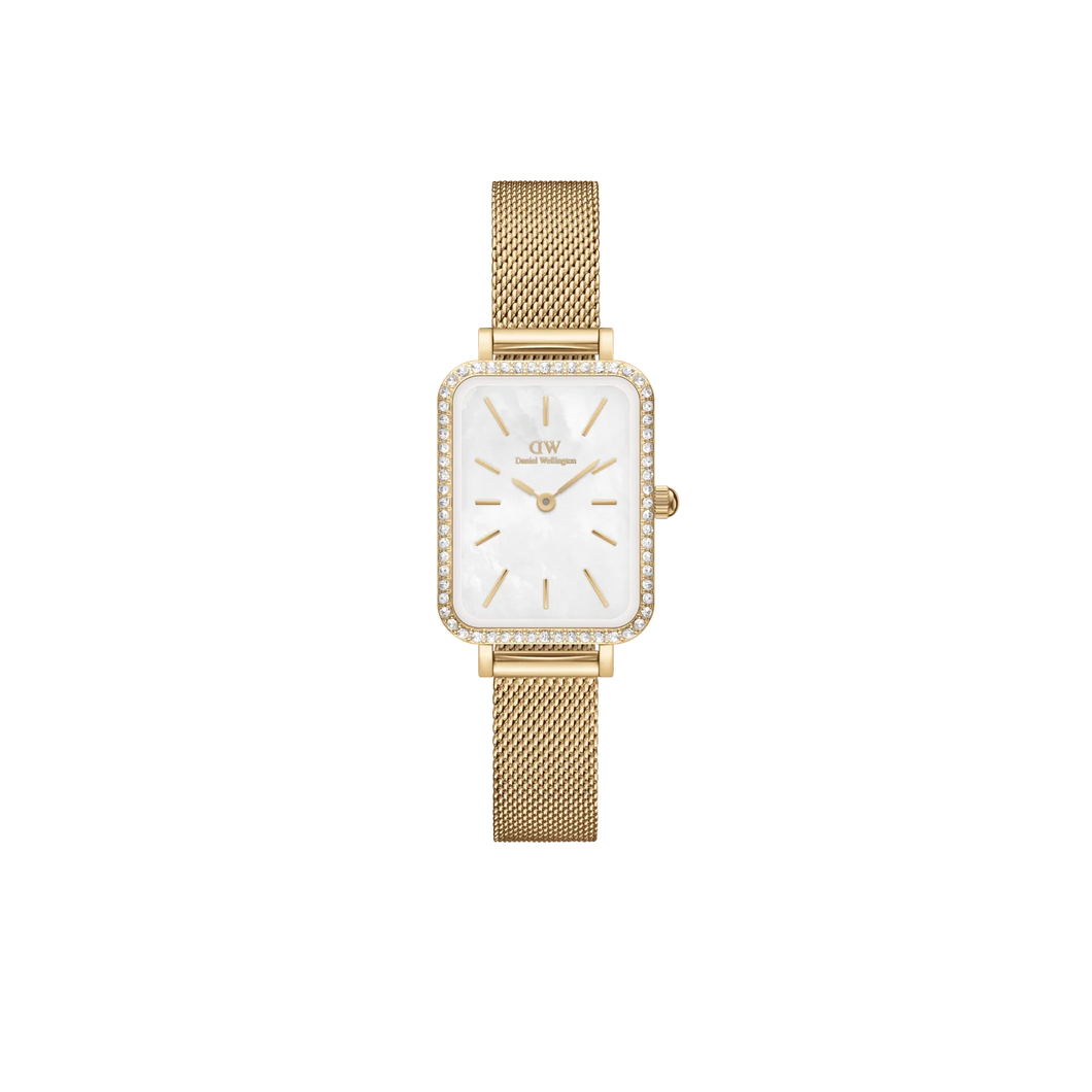 MONTRE Dame Quadro Lumine Bezel Evergold DANIEL WELLINGTON DW00100668