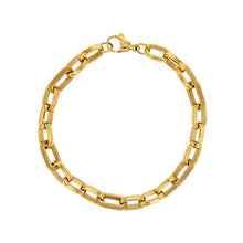 Charger l&#39;image dans la galerie, BRACELET Homme MAILLE RECTANGLE LISSE ET CRANTE 2 variantes
