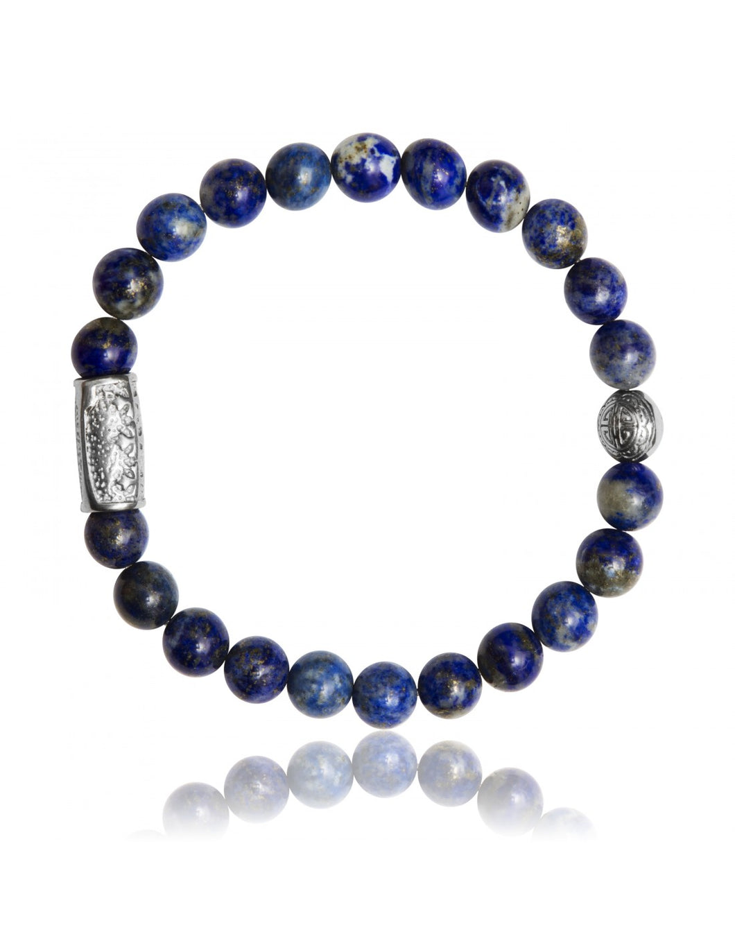 BRACELET Unisexe Lapis Lazuli et Prospérité LAUREN STEVEN LSB08/104