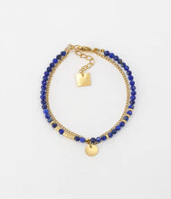 Charger l&#39;image dans la galerie, BRACELET Dame APACHE  acier doré double rang ZAG SBS8439-01D
