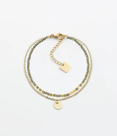 BRACELET Femme ACIER DORE APACHE ZAG SBS8439-01BRW