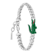 Charger l&#39;image dans la galerie, BRACELET gourmette argentée Homme ARTHOR LACOSTE 2040226
