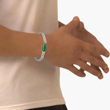 Charger l&#39;image dans la galerie, BRACELET gourmette argentée Homme ARTHOR LACOSTE 2040226
