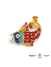Charger l&#39;image dans la galerie, BROCHE Femme POISSON ROUGE BH1659
