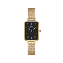 Charger l&#39;image dans la galerie, MONTRE Dame Quadro Pressed Evergold  DANIEL WELLINGTON DW00100557
