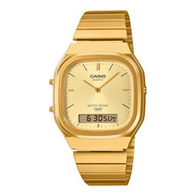 Charger l&#39;image dans la galerie, MONTRE Unisexe CASIO VINTAGE DORE AQ-240EG-9AEF
