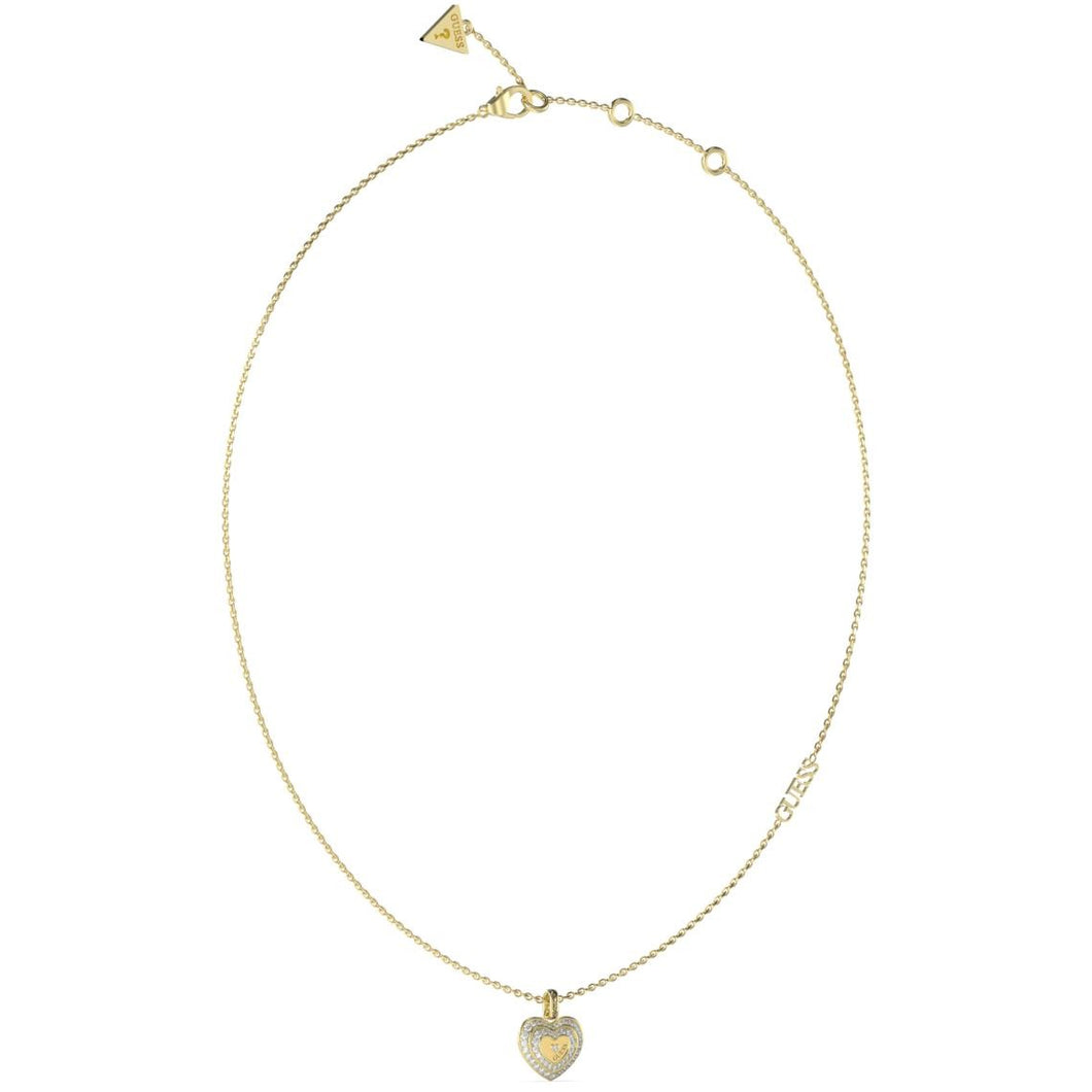 COLLIER Dame AMAMI acier doré GUESS JUBN04030JWYG