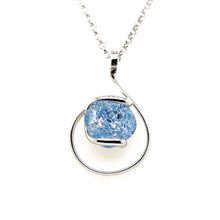 Charger l&#39;image dans la galerie, COLLIER Dame RHIDIUM ICE BLUE MARAZZINI  RHIC2LBCD6
