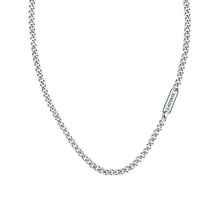 Charger l&#39;image dans la galerie, Collier Homme District Maille Gourmette en Acier LACOSTE- 2040208
