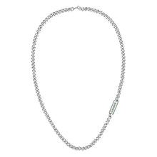 Charger l&#39;image dans la galerie, Collier Homme District Maille Gourmette en Acier LACOSTE- 2040208
