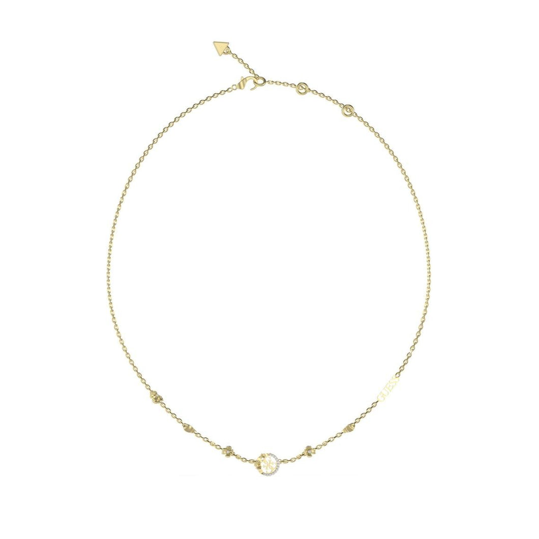 COLLIER Dame acier doré 4 LOVE GUESS JUBN05038JWYG