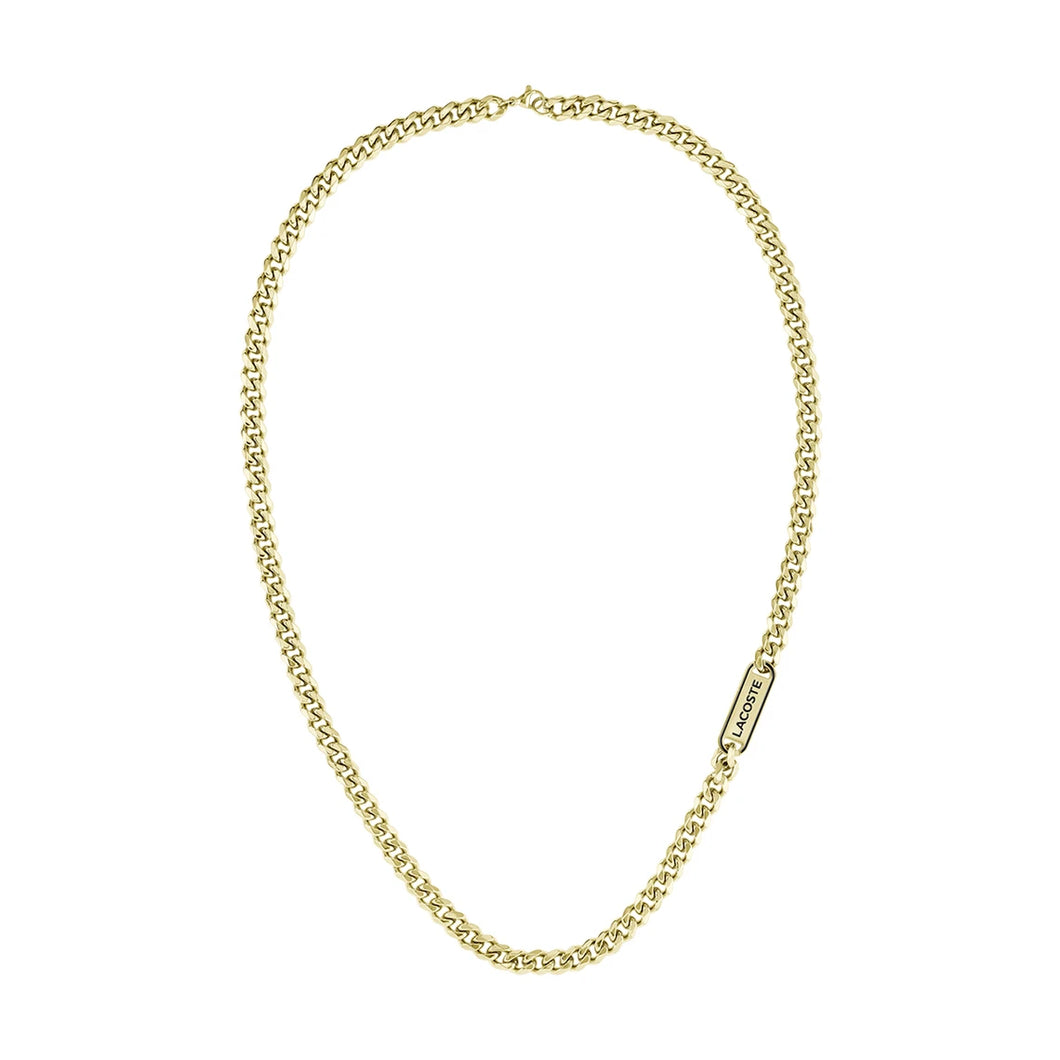 COLLIER Homme District Acier LACOSTE 2040209