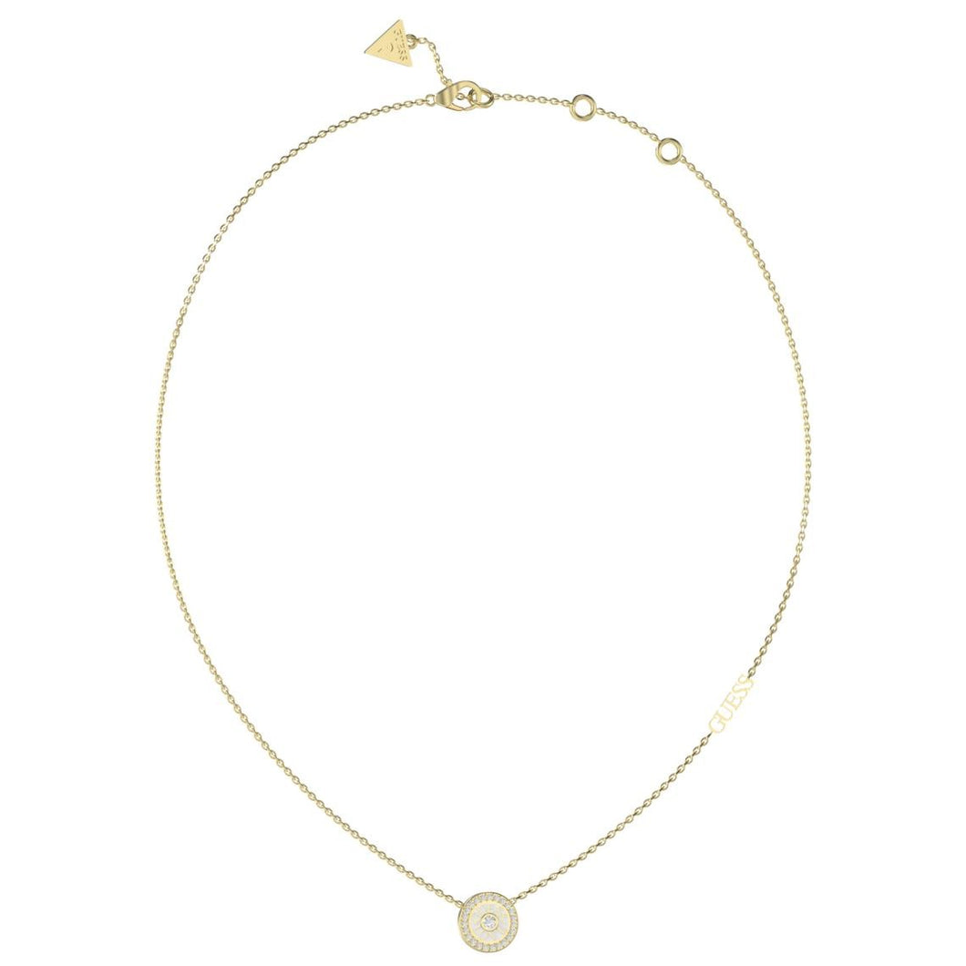 COLLIER Dame acier doré LOVE GUESS JUBN04080JWYGWH