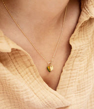 Charger l&#39;image dans la galerie, COLLIER COEUR ACIER DORE - ZAG SNS8880-01UNI
