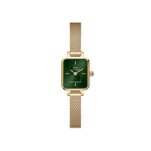 Charger l&#39;image dans la galerie, MONTRE Dame Quadro Mini Evergold Emerald DANIEL WELLINGTON DW00100653
