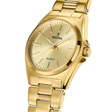 Charger l&#39;image dans la galerie, MONTRE Dame bracelet acier doré FESTINA F20557/3
