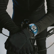 Charger l&#39;image dans la galerie, MONTRE Homme Chrono Bike édition spéciale bleue F20729/1
