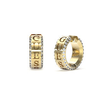 Charger l&#39;image dans la galerie, BOUCLES D&#39;OREILLES Dame JUST GUESS acier doré GUESS JUBE03112JWYG
