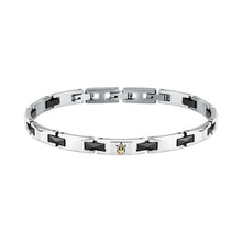 Charger l&#39;image dans la galerie, BRACELET Homme acier inoxydable et céraique noire MASERATI JM424ATZ49
