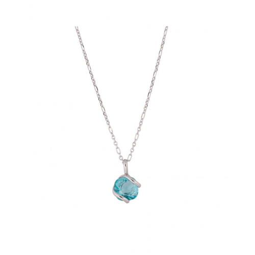 COLLIER Dame cristal bleu MARAZZZINI RHMINLTCDI