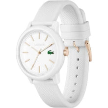 Charger l&#39;image dans la galerie, MONTRE Mixte LACOSTE 12.12 silicone blanc 2001211
